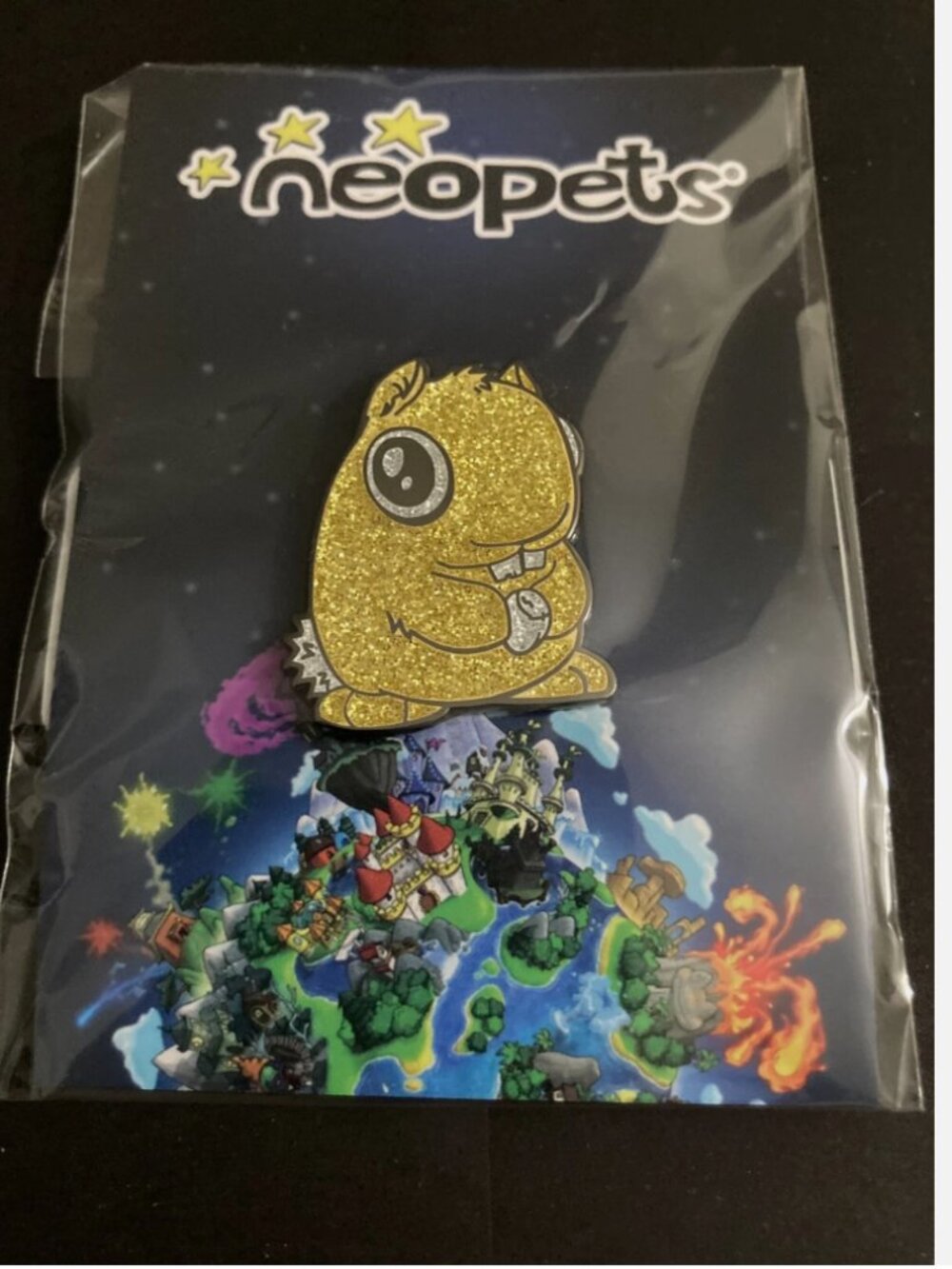 Limited Edition Gold Meepit Pin CE2023 Neopets